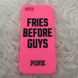 PINK iPhone 5 silicone phone case