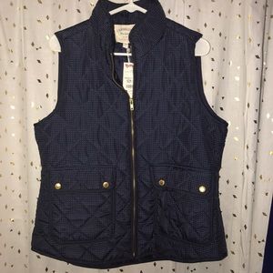 Navy vest