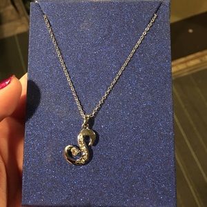 S monogram Necklace