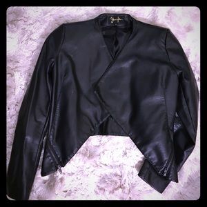 Yumi Kim leather real jacket small