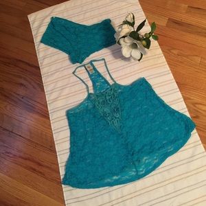 In Bloom 2 Piece Teddy NWOT