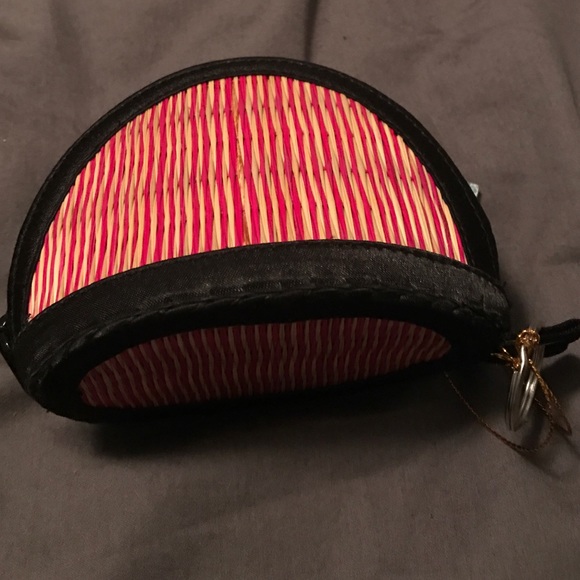 Straw coin bag NEW - Picture 3 of 3