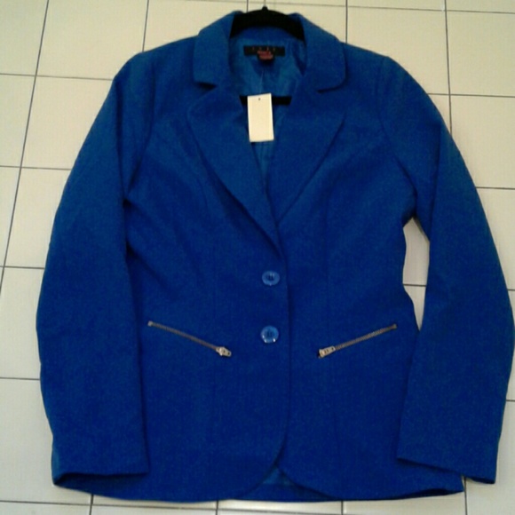 Arden B Luxe blue blazer