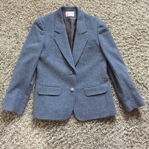 Petite Pendleton 100% virgin wool Blazer