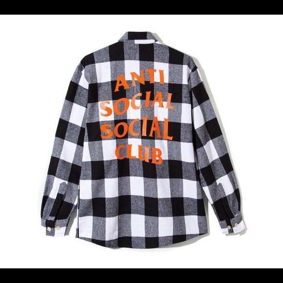 American Apparel Other - Anti social social club flannel