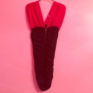 Perfect for valentine's day! Black and red dress