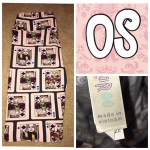 LuLaRoe Deck of Cards OS Leggings (2-12) NWT