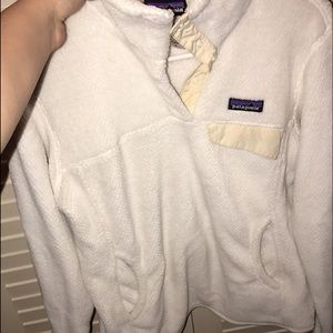 White fleece Patagonia