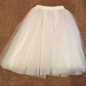 Tulle skirt