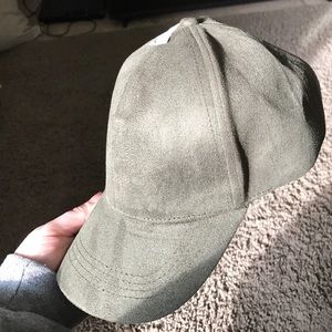 undefined Accessories - N•E•W Faux Suede Baseball Cap undefined Accessories - N•E•W Faux Suede Baseball Cap
