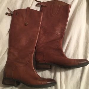 Sam Edelman riding boots. Size ten. Cognac color
