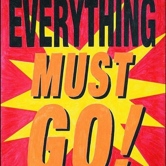 Everything on Sale! Buy Now!