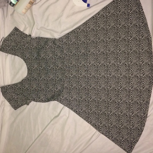 Black and white dress!