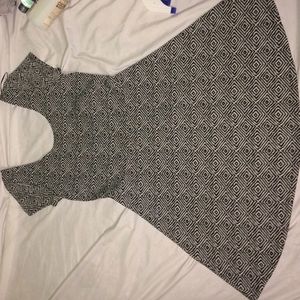 Black and white dress!