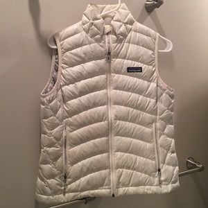 White Patagonia vest