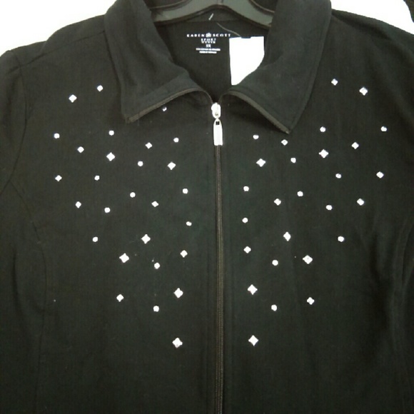 NWT Karen Scott Sport Jacket Sz. 3X - Picture 2 of 3