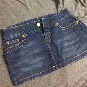 AEO denim skirt