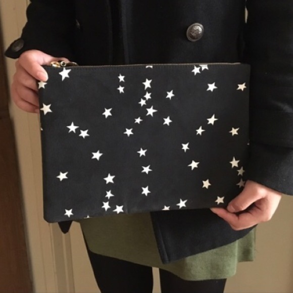 HP AUTHENTIC Claire Vivier X EQUIPMENT Clutch - Picture 3 of 4