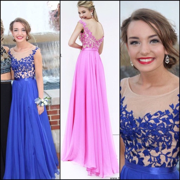 Sherri Hill royal blue prom/formal/pageant dress
