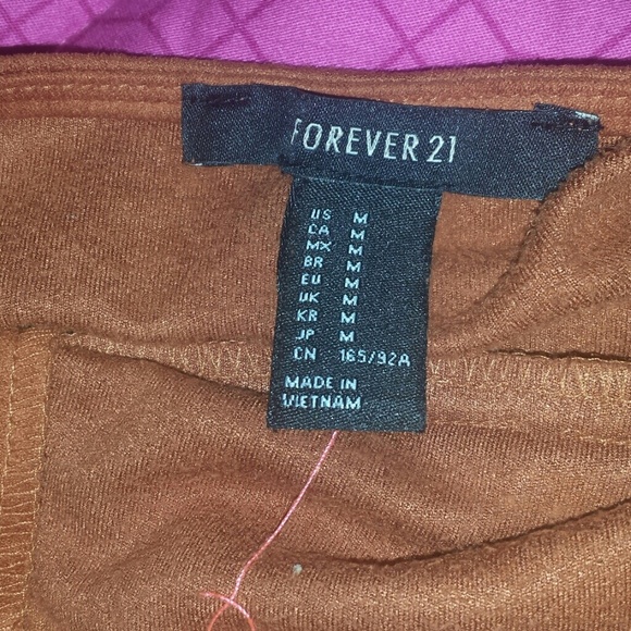 Velvet Forever 21 mini lace up dress - Picture 3 of 3