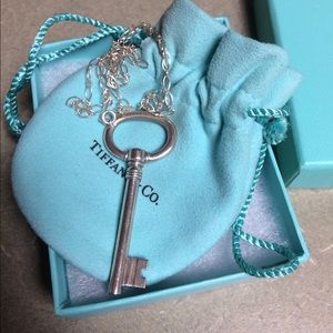 Tiffany & Co. Long Classic Key Necklace