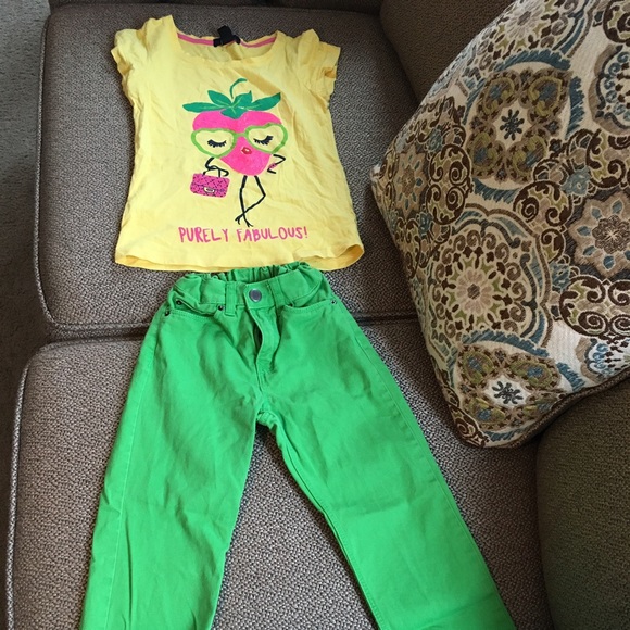 Gap Kids Shirt and H&M Kid Pants