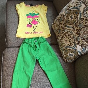 Gap Kids Shirt and H&M Kid Pants