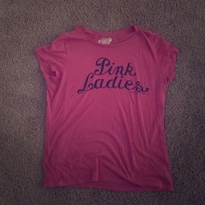Pink Ladies Grease oversized tee