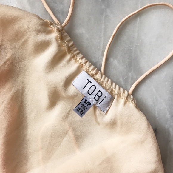 • Tobi • Strappy Creme Tank - Picture 3 of 3
