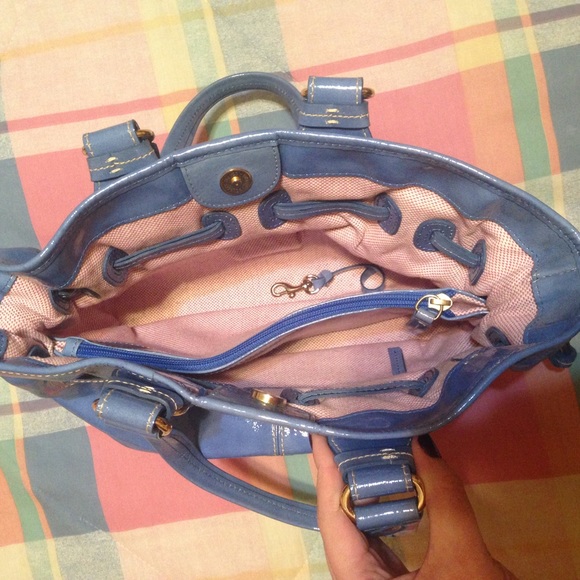 Dooney & Bourke small chiara bag patent periwinkle - Picture 3 of 4