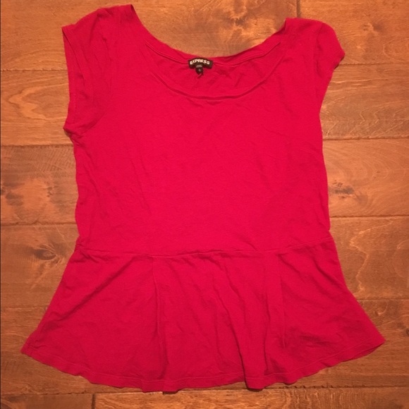 Express peplum top