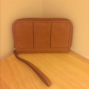 Brown Wristlet