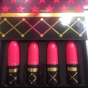 MAC nutcracker mini lipstick collection
