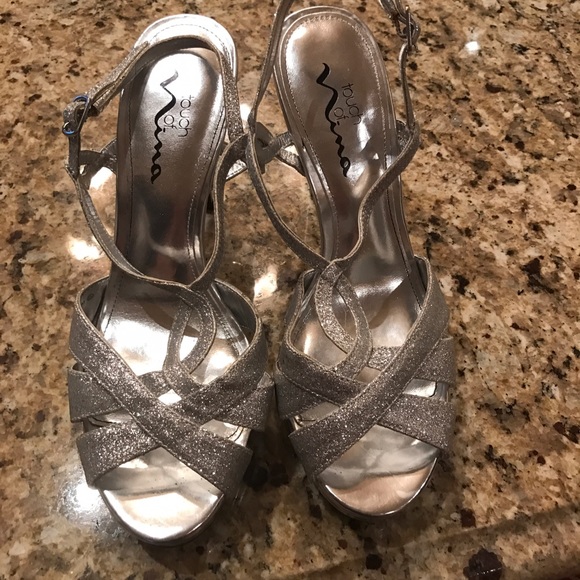 Silver heels