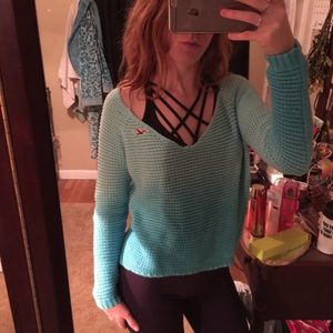 Off the shoulder Hollister sweater