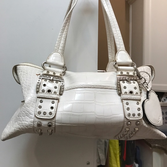 White purse