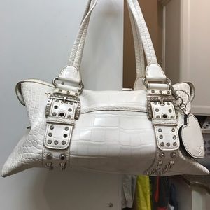 White purse