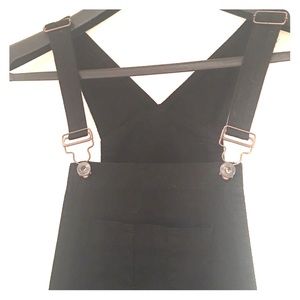ASOS black overalls skinny fit size 6
