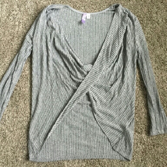 Criss-cross Drapey Sweater