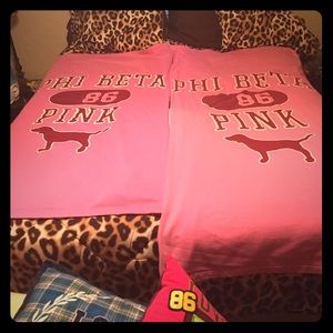 💕VICTORIA'S SECRET PINK💕PHI BETA PINK BLANKET #2