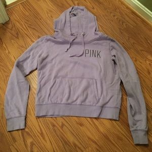 PINK Victoria's Secret Funnel Neck Pullover Hoodie