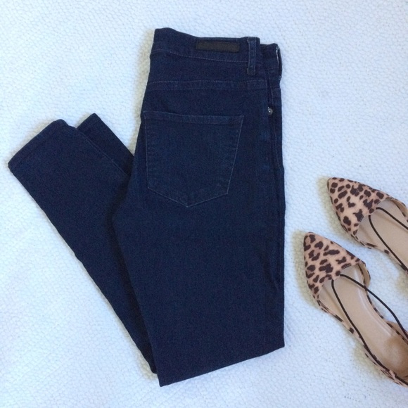 Express Denim - Express High-Rise Ankle Legging Jean