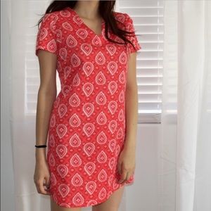 Vintage 70s printed dress