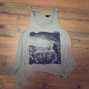 Grey tank