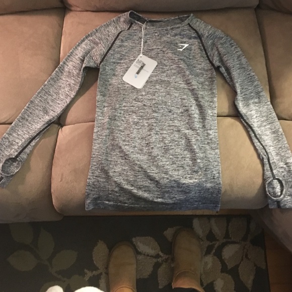 GYMSHARK SEAMLESS LONG SLEEVE TOP