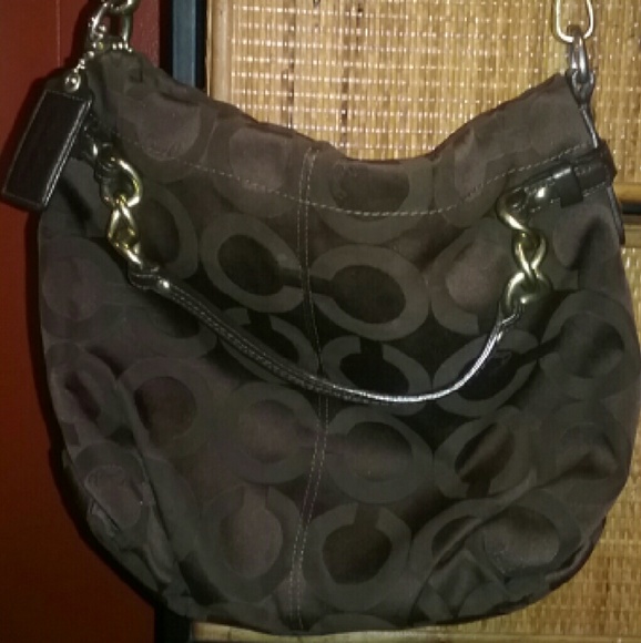 Authentic Coach Chocolate Brown Purse