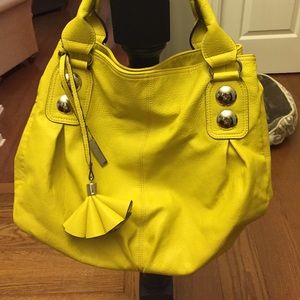Yellow purse