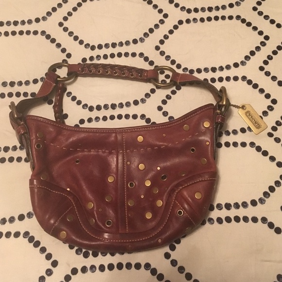 Authentic Coach Small Hobo purse