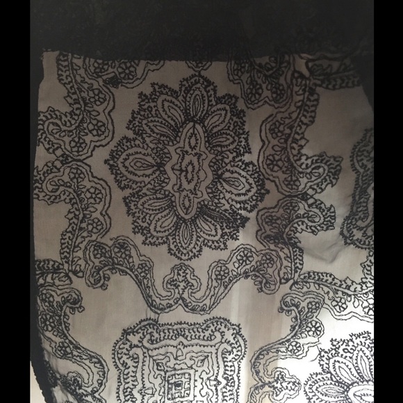 All Saints Moirety anthracite pencil skirt SOLD - Picture 3 of 3