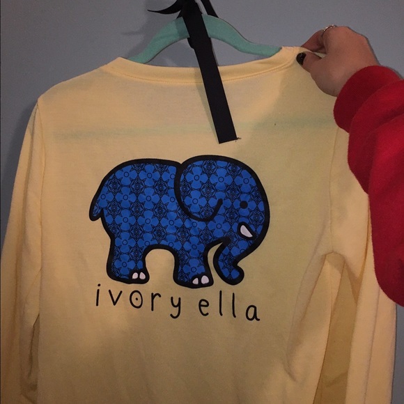 Yellow ivory Ella signature shirt